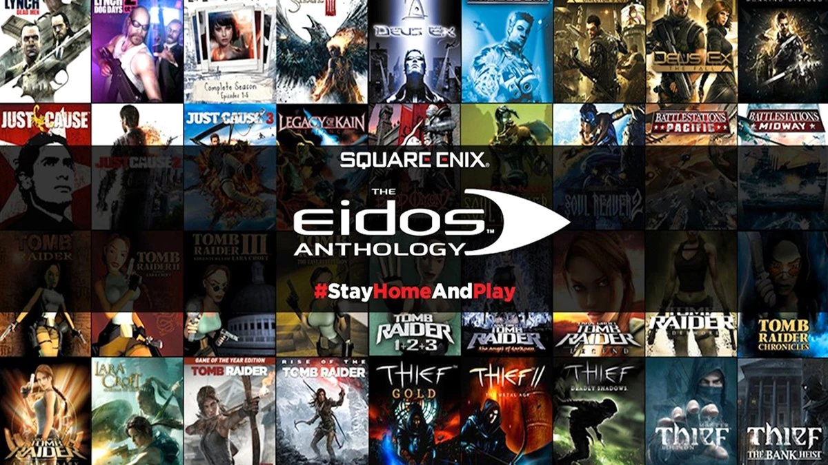 Square Enix Eidos Anthology ile 54 Oyunu, % 95 İndirimle Alabilirsiniz
