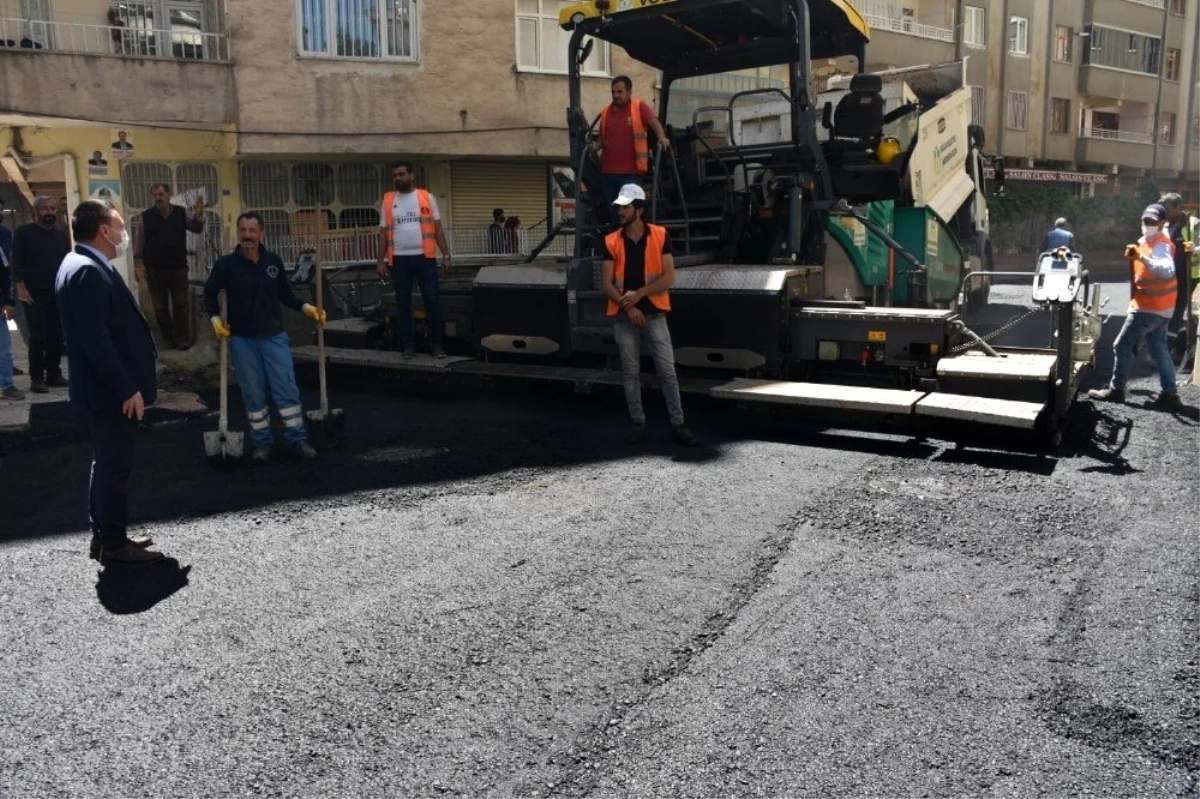 Bağlar Belediyesi asfalt rekoru kırdı