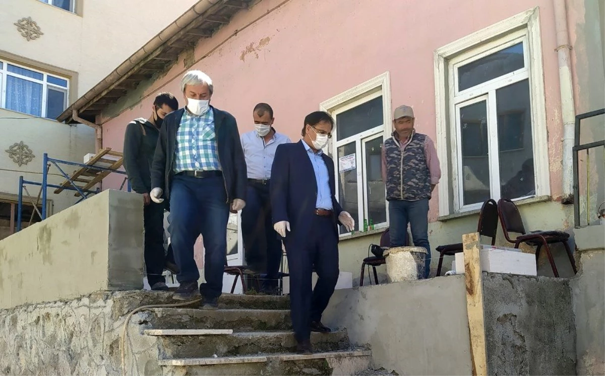Kaymakam Yavuz ve Başkan Şahin\'den Medetli köyüne ziyaret
