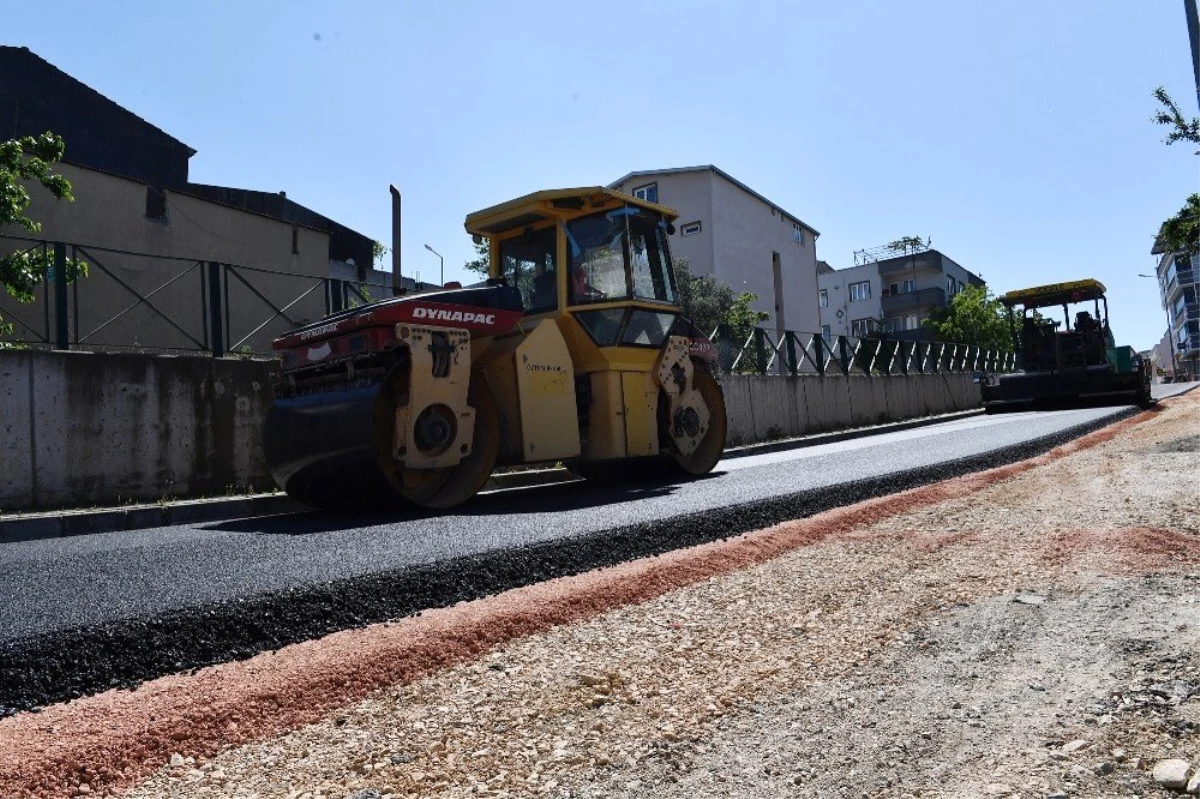 Osmangazi\'de boş kalan yollar asfaltlanıyor