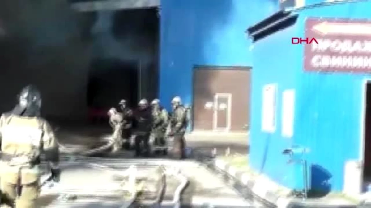 Rusya\'da depoda büyük yangın