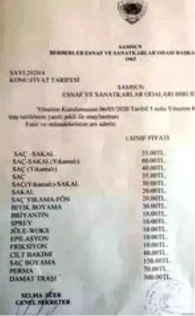 Samsun Da Berberlere Yuzde 120 Zam Son Dakika Ekonomi