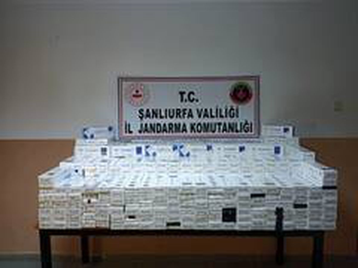 Şanlıurfa\'da 5 bin 230 paket kaçak sigara ele geçirildi