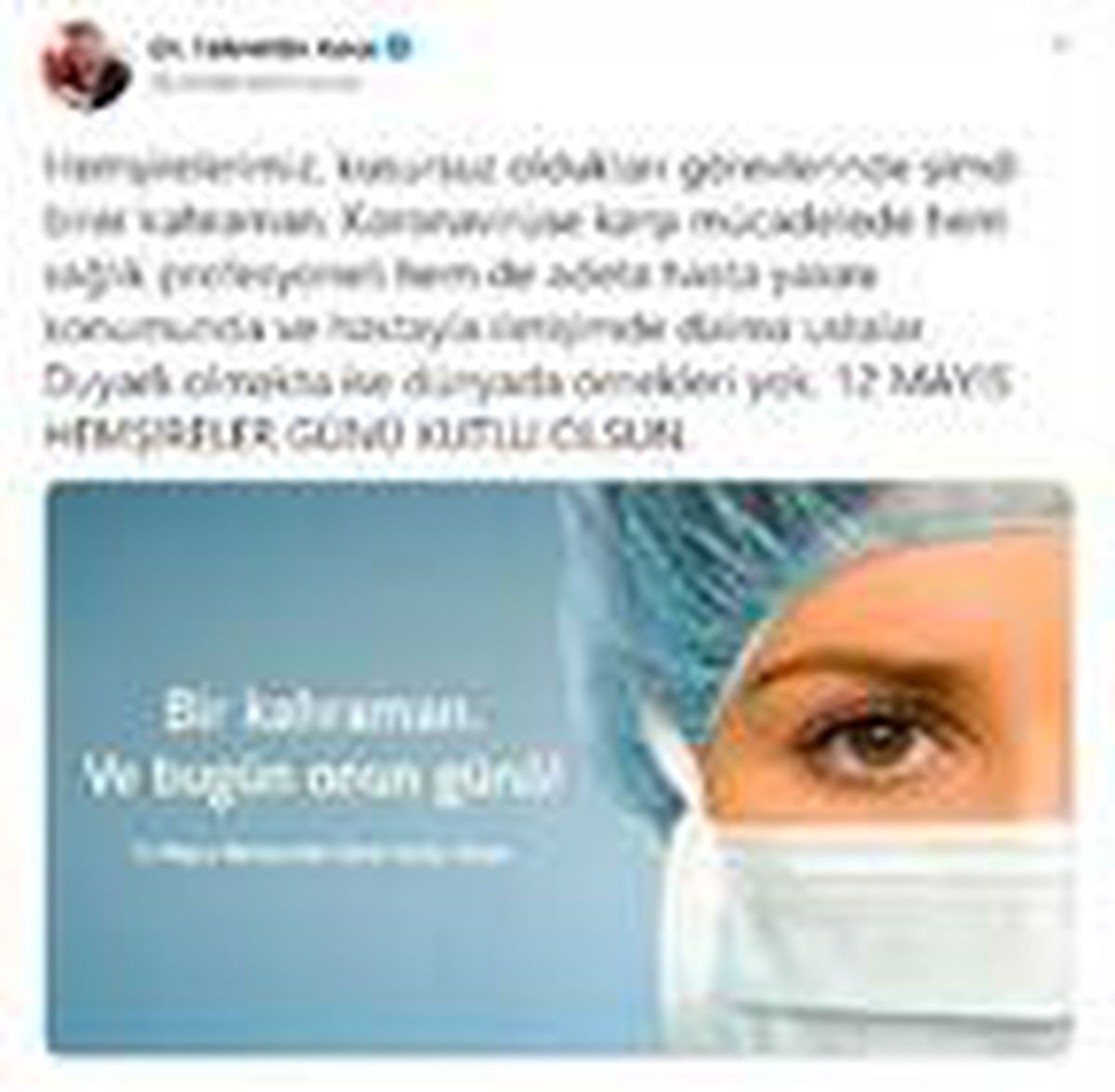 Bakan Koca: Hemşirelerimiz birer kahraman