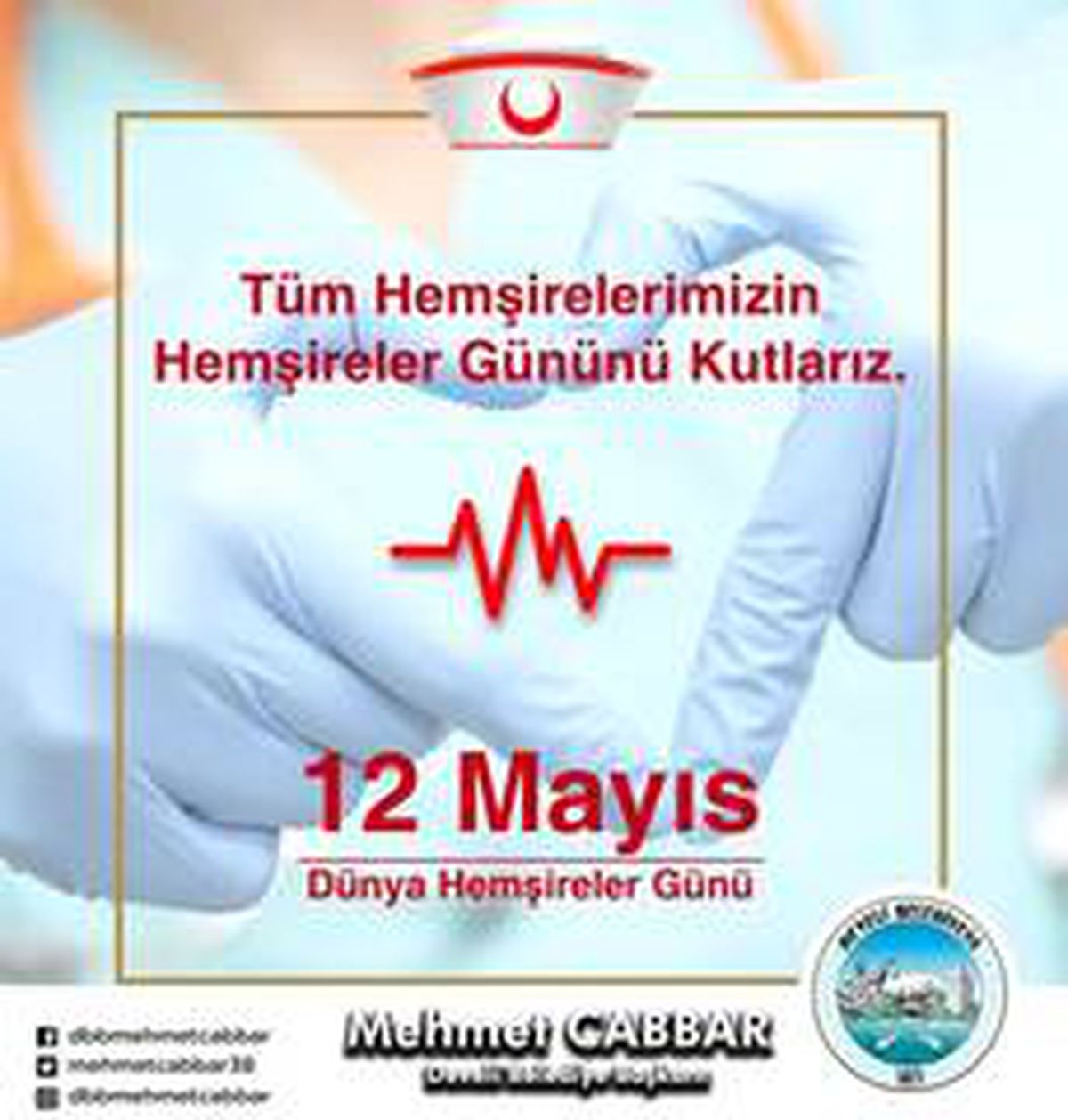 Başkan Mehmet Cabbar\'dan hemşireler günü mesajı