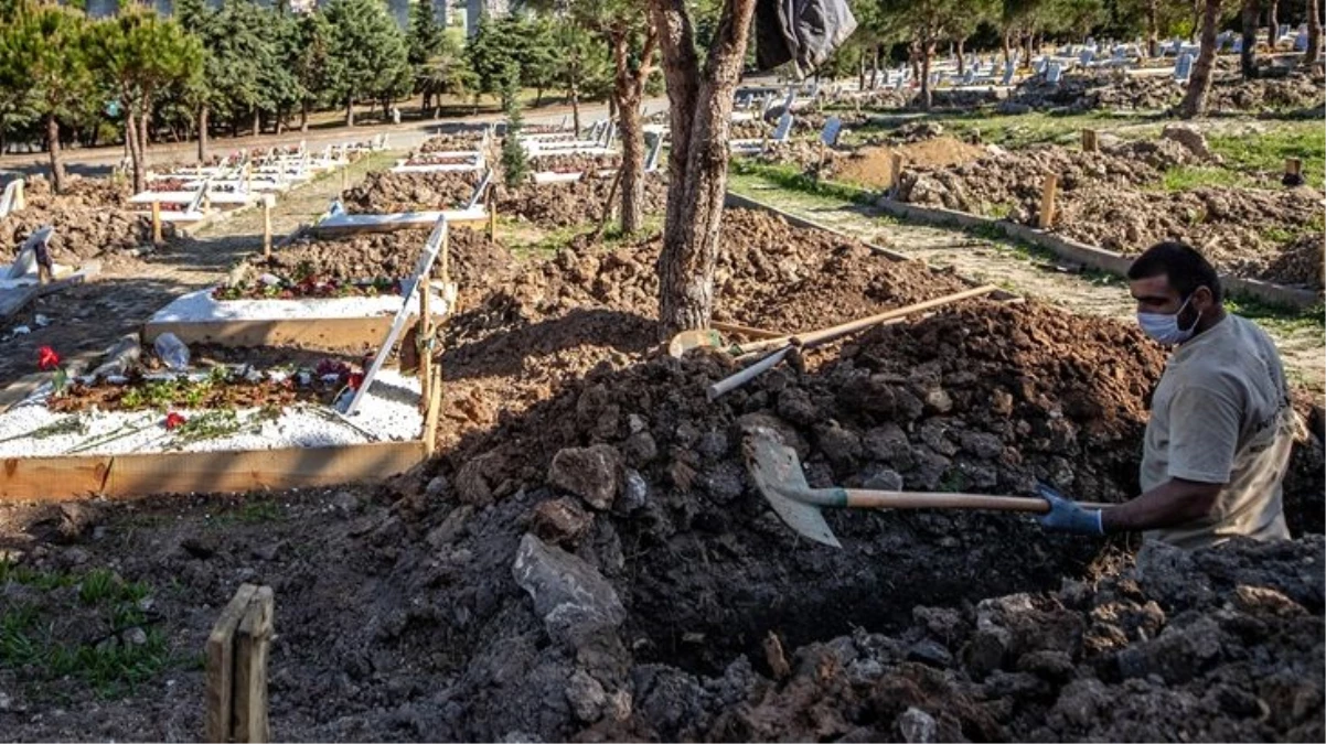 İlk kez görüntülendi! Koronavirüsten ölenler böyle defnediliyor