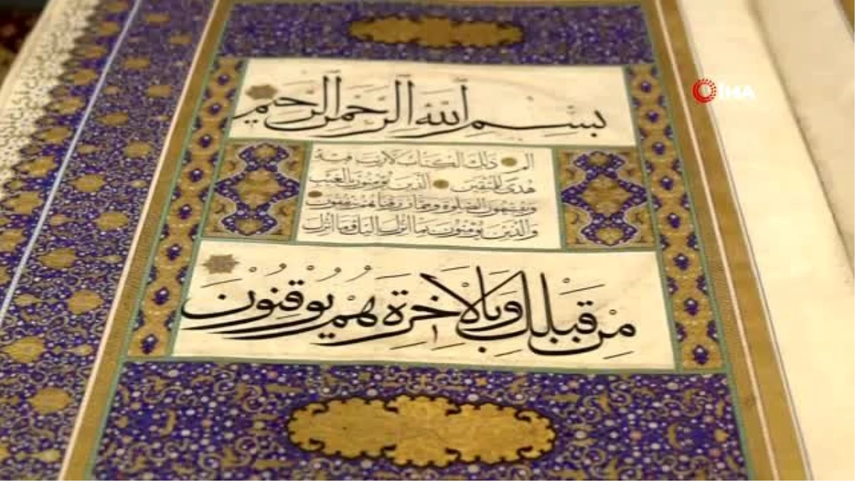 İslami güzel yazı sanatı "Hüsn-i Hat" dünyaya tanıtılacak