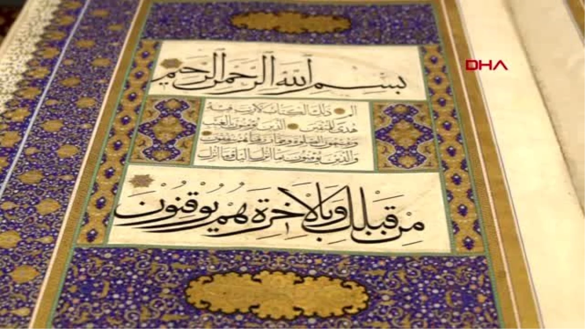 İslami güzel yazı sanatı \'Hüsn-i Hat\' dünyaya tanıtılacak
