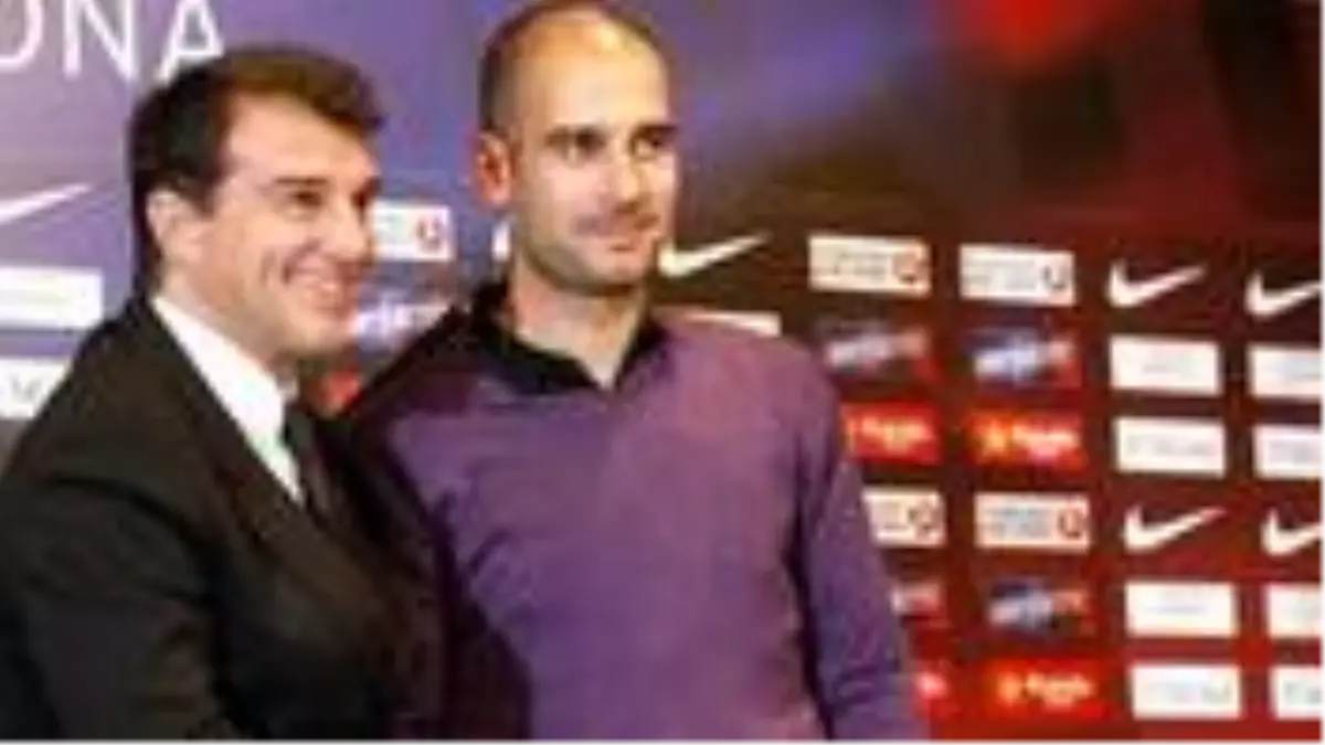 Joan Laporta 2021\'de Barcelona başkanı seçilirse, takımın başına Guardiola\'yı getirecek