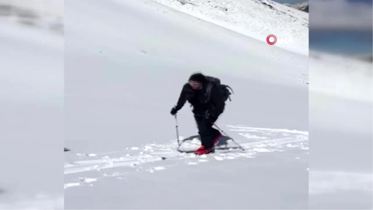 Palandöken\'de kayak heyecanı devam ediyor