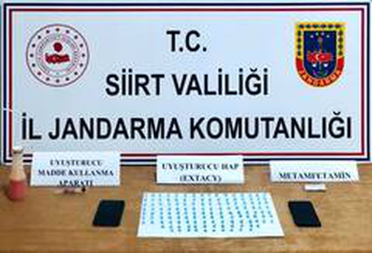 Siirt\'te uyuşturucu madde ele geçirildi