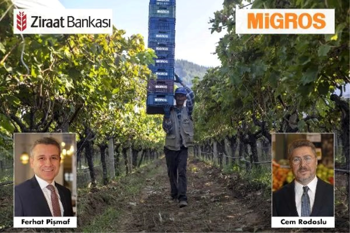 Ziraat Bankası ve Migros\'tan çiftçilere destek