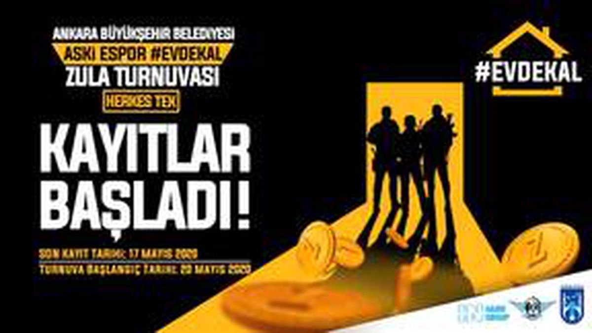 Ankara EvdeKal Zula Turnuvası Kayıtları Başladı!