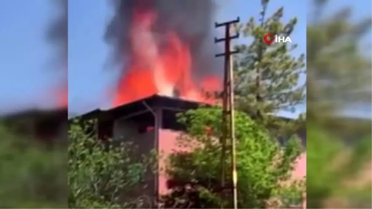 Belediye Başkanı, yangını söndürmek için seferber oldu