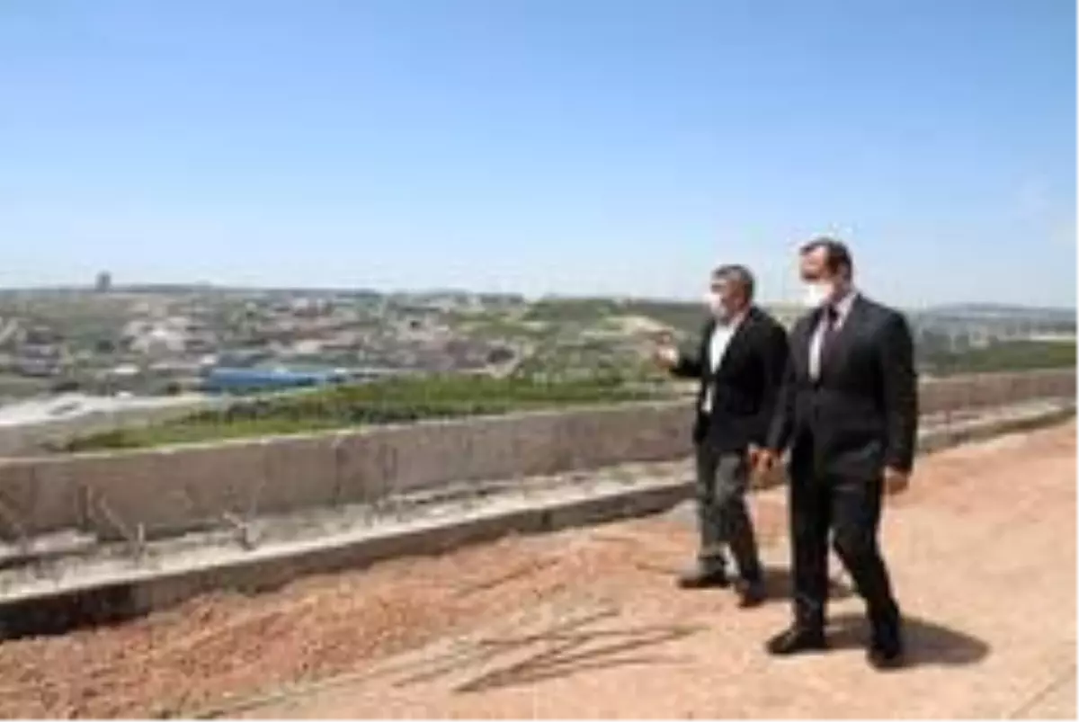 Çakmak ve Şayir, seyir terası projesini inceledi