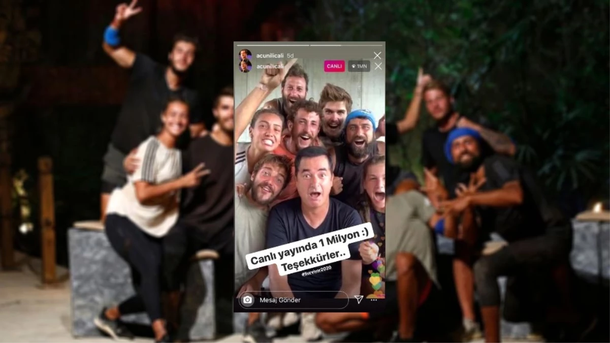 Acun Ilıcalı, Instagram Türkiye Canlı Yayın Rekorunu Kırdı