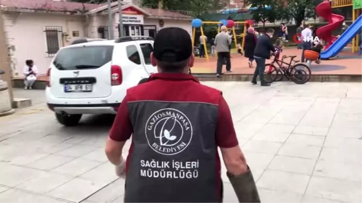 Ağaçtan düşen yavru karga için belediye ekipleri seferber oldu