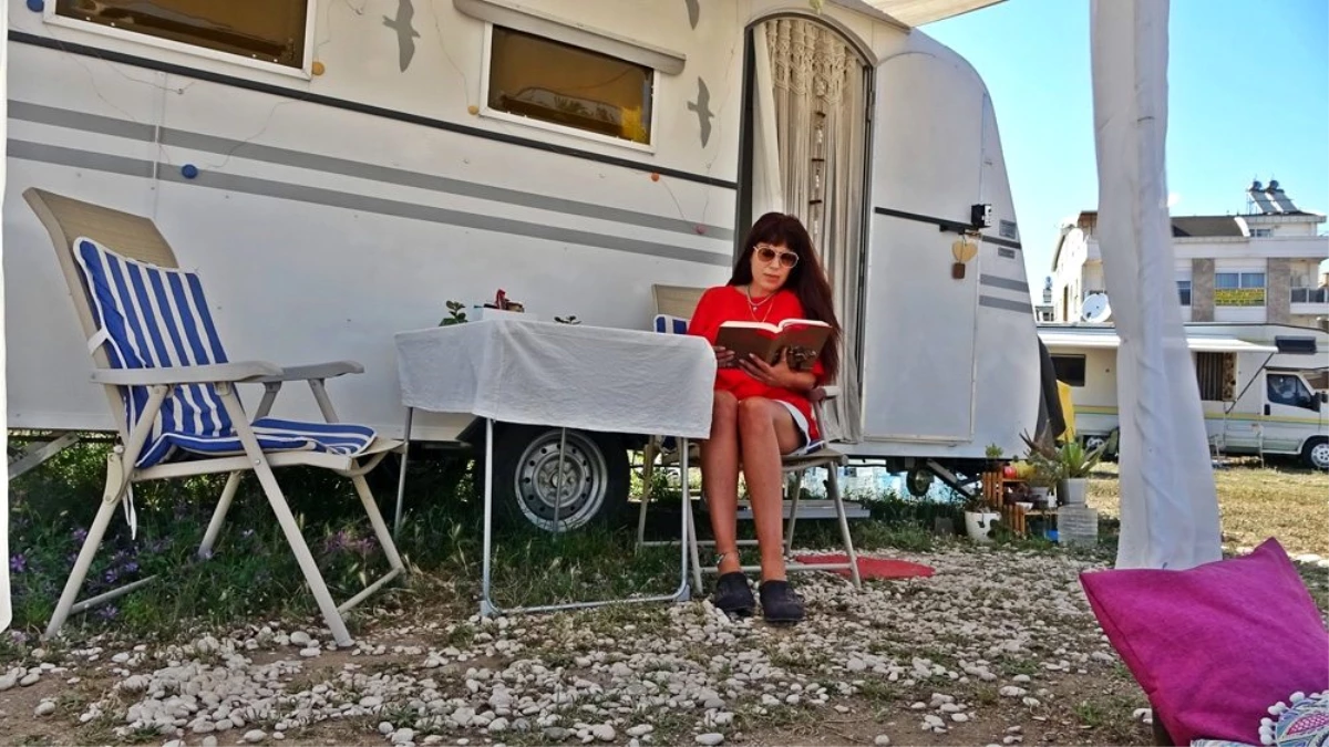 Antalya\'da tam izolasyonlu tatilin adresi karavanların sayısı artıyor