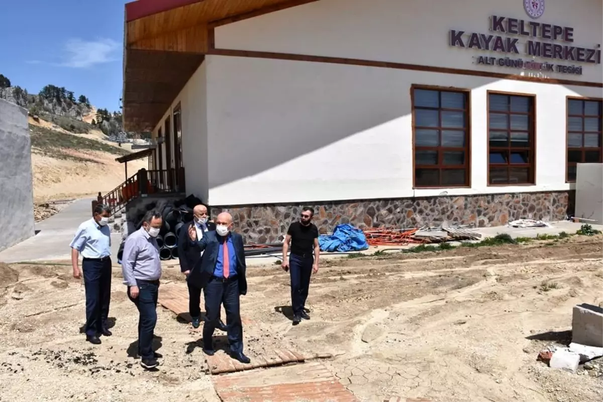 Keltepe Kayak Merkezi\'nde çalışmalar sürüyor