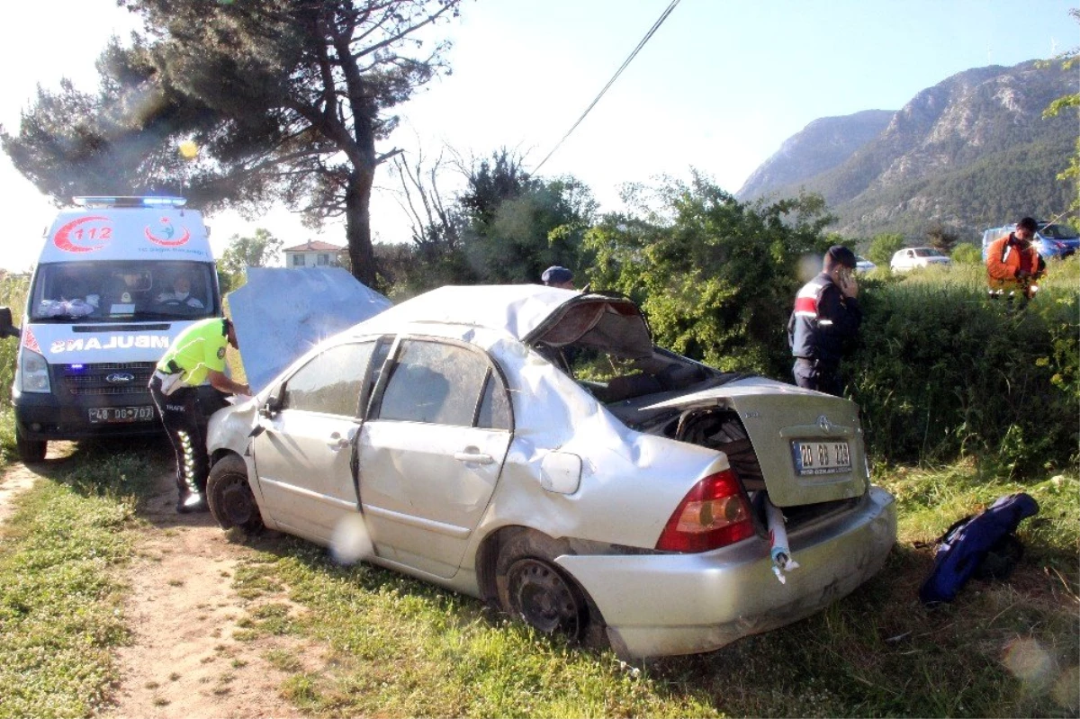 Muğla\'da trafik kazası: 3 yaralı