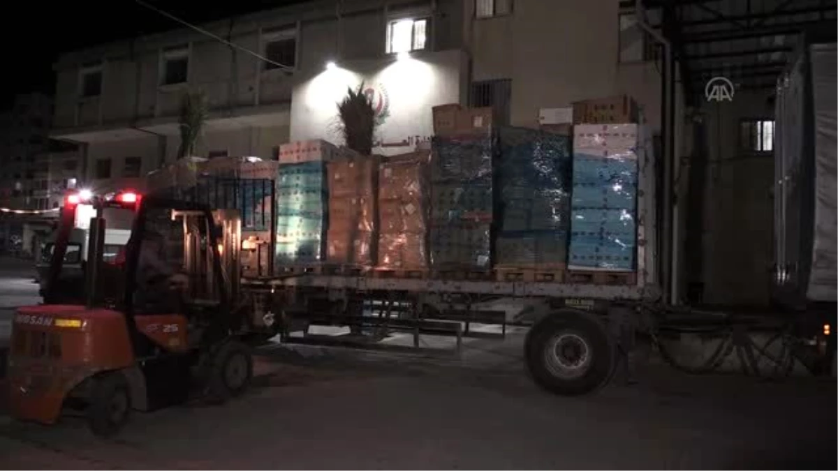 Türkiye\'nin gönderdiği tıbbi malzemeler Gazze\'ye ulaştı