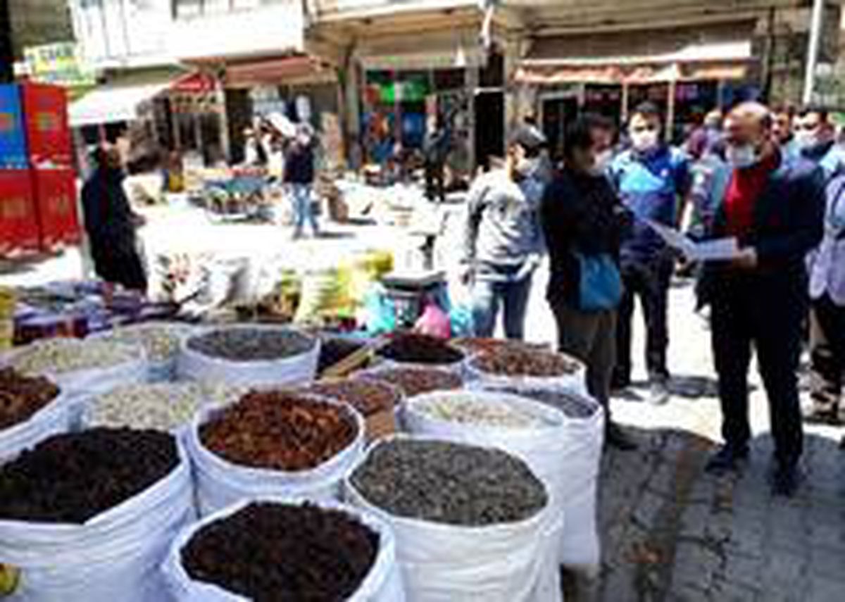 Van\'da bayram öncesi seyyar satıcı denetimi