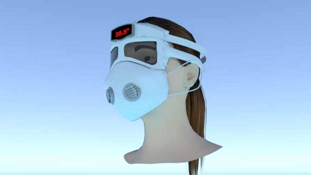 Van\'da Koronavirüse Karşı Yapay Zekalı Akıllı Maske