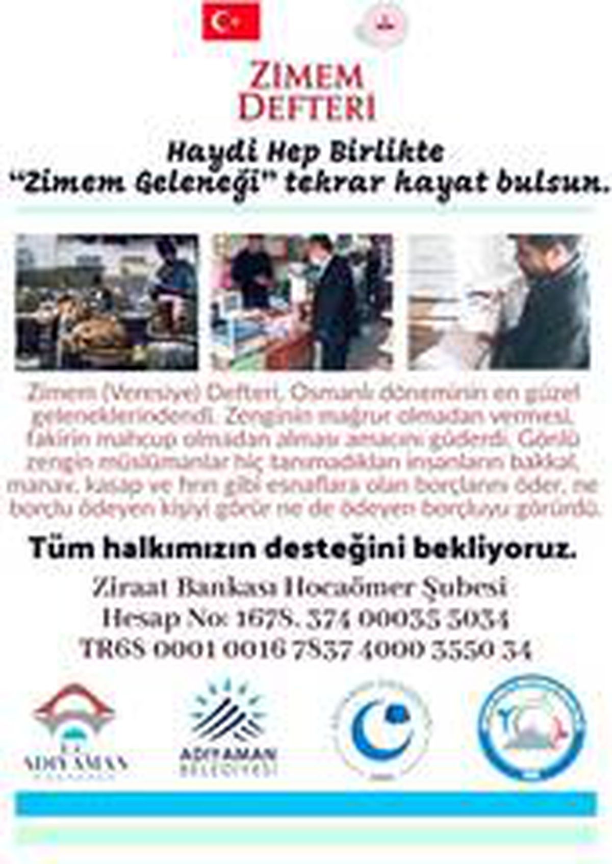 Zimem geleneği kampanyası başlatıldı