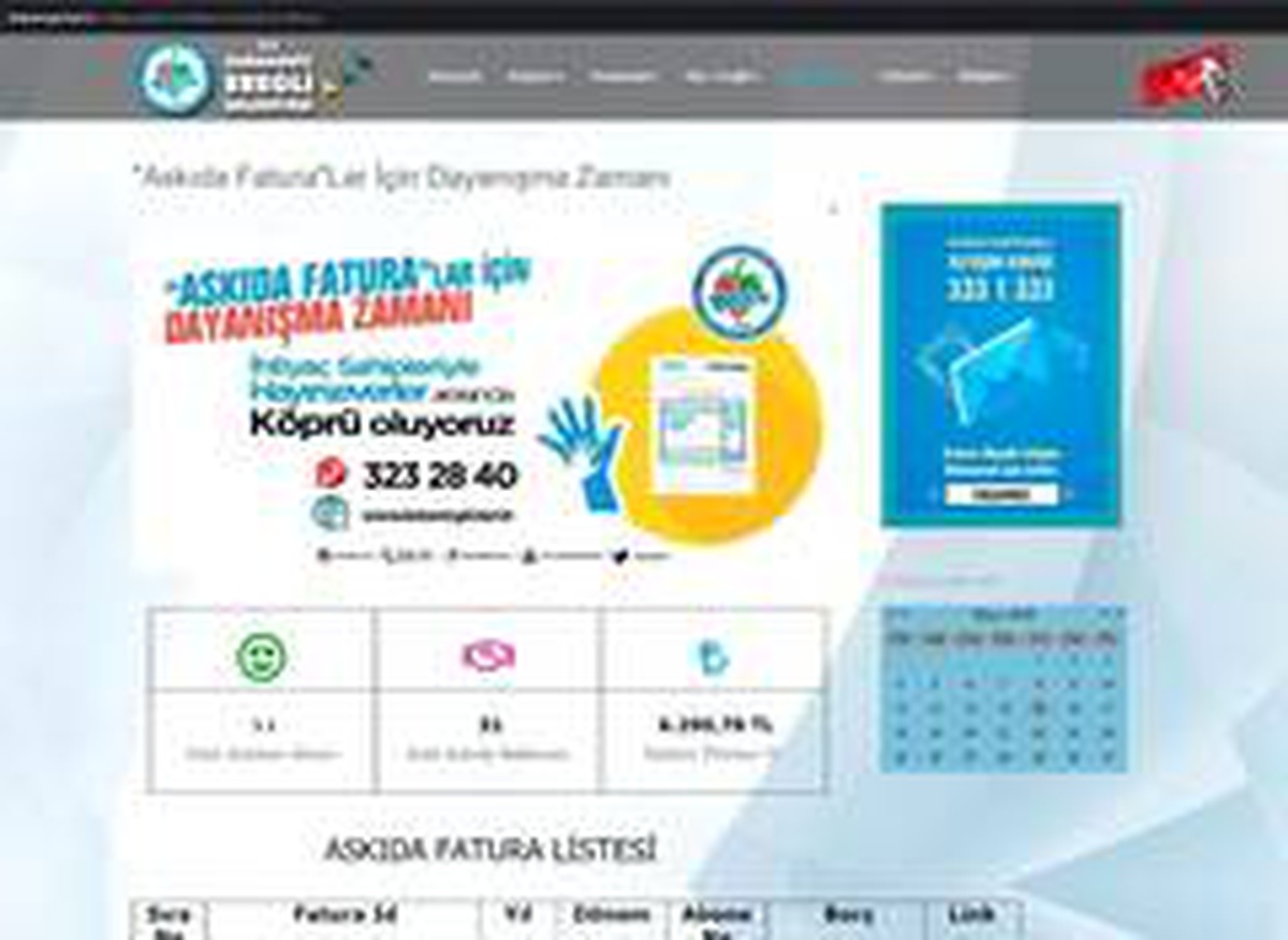 "Askıda fatura" Uygulaması ile 51 kişinin su faturası ödendi
