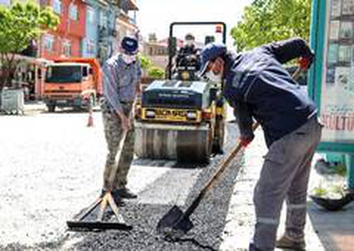 Bahçelievler Mahallesi\'ne asfalt