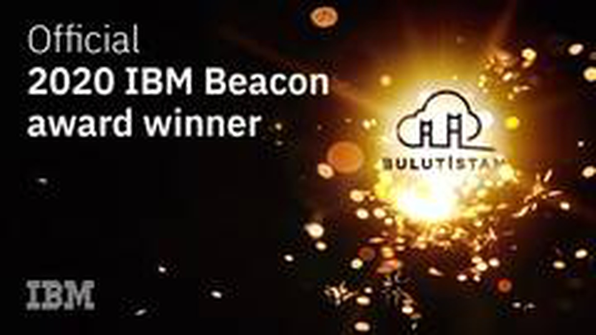 Bulutistan, IBM Beacon 2020 Ödülü\'nü kazandı