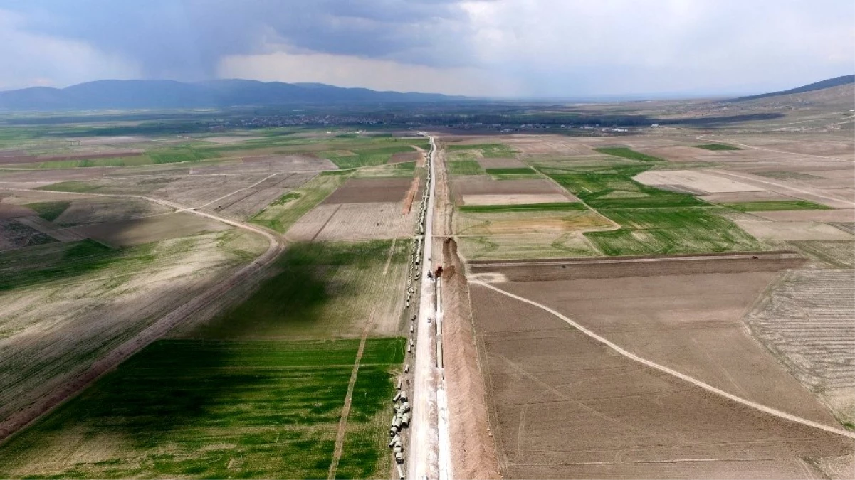 Bünyan-Sarıoğlan ve Elbaşı-Karatay sulama projeleri devam ediyor