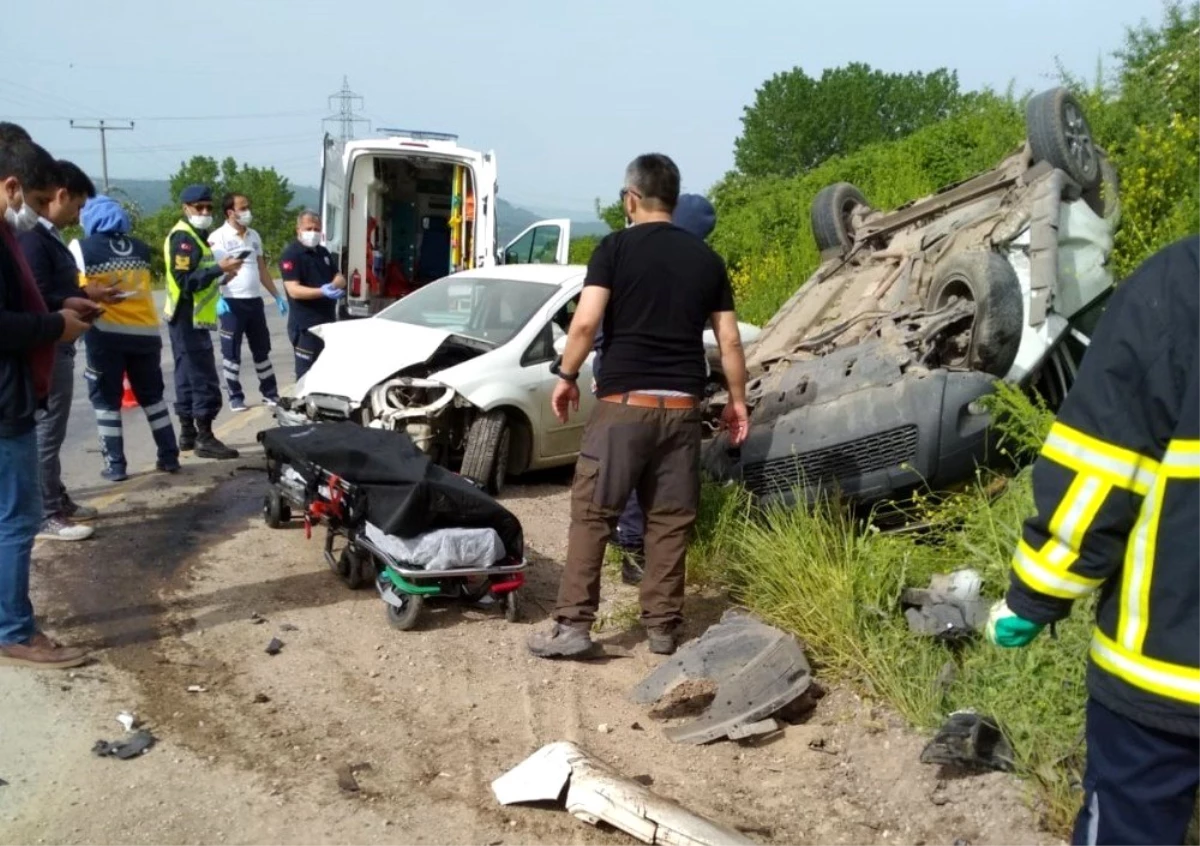 Çan\'da trafik kazası: 1 ölü, 2 yaralı