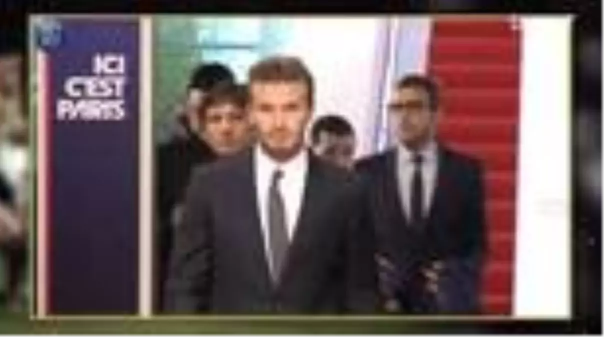 David Beckham\'ın PSG Günleri