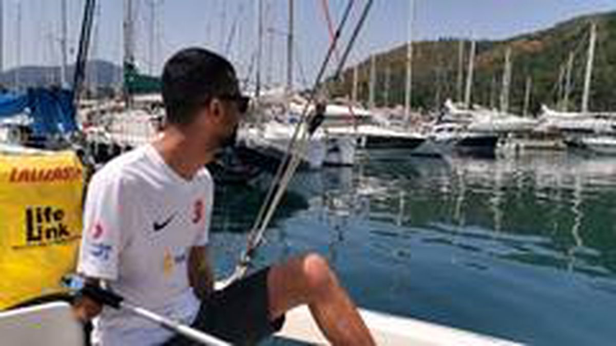 Engelli milli yelkencisi Hüseyin Akbulut; "Engeli beyinde aşıp, insanlardan uzaklaşmayalım"