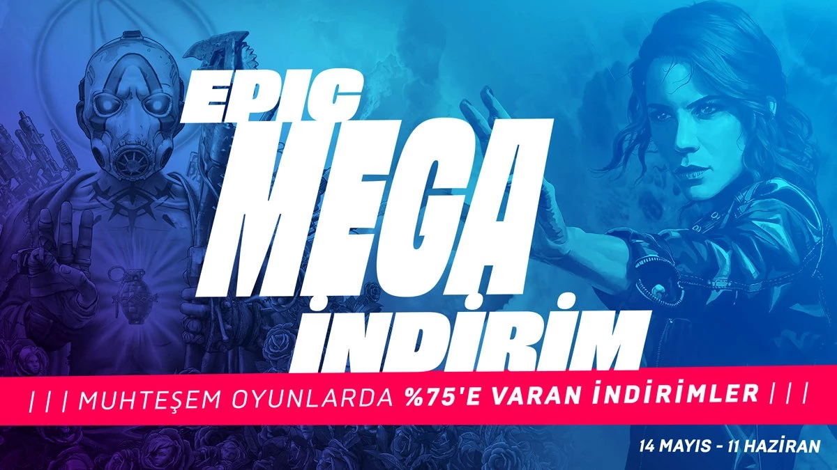 Epic Games Store Mega İndirim Kampanyası Başladı