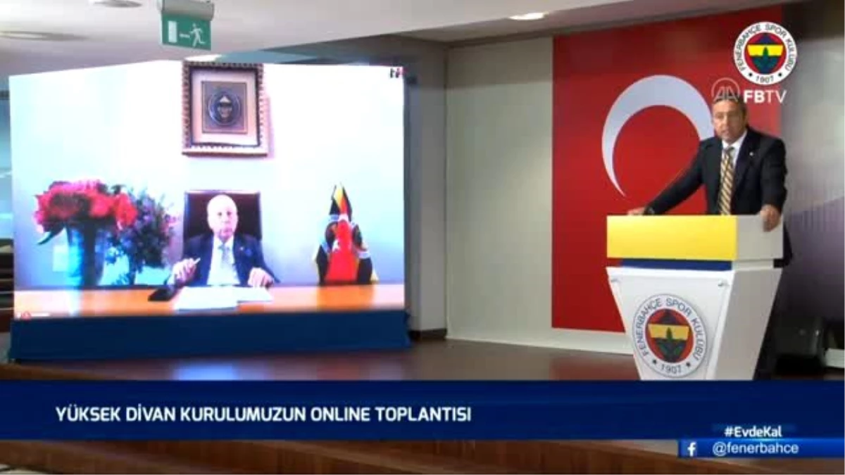 Fenerbahçe kulübün başkanı Ali Koç\'tan teknik direktör açıklaması