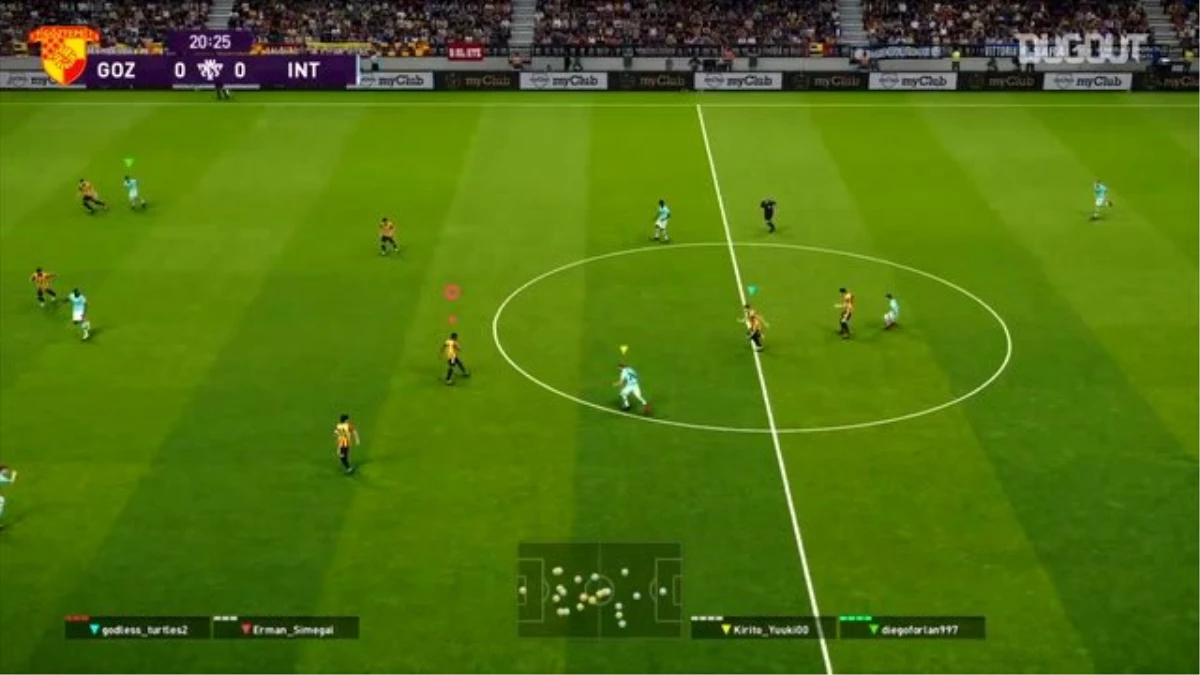 Göztepe Gaming 1 - 2 Inter E-Sport Maç Özeti