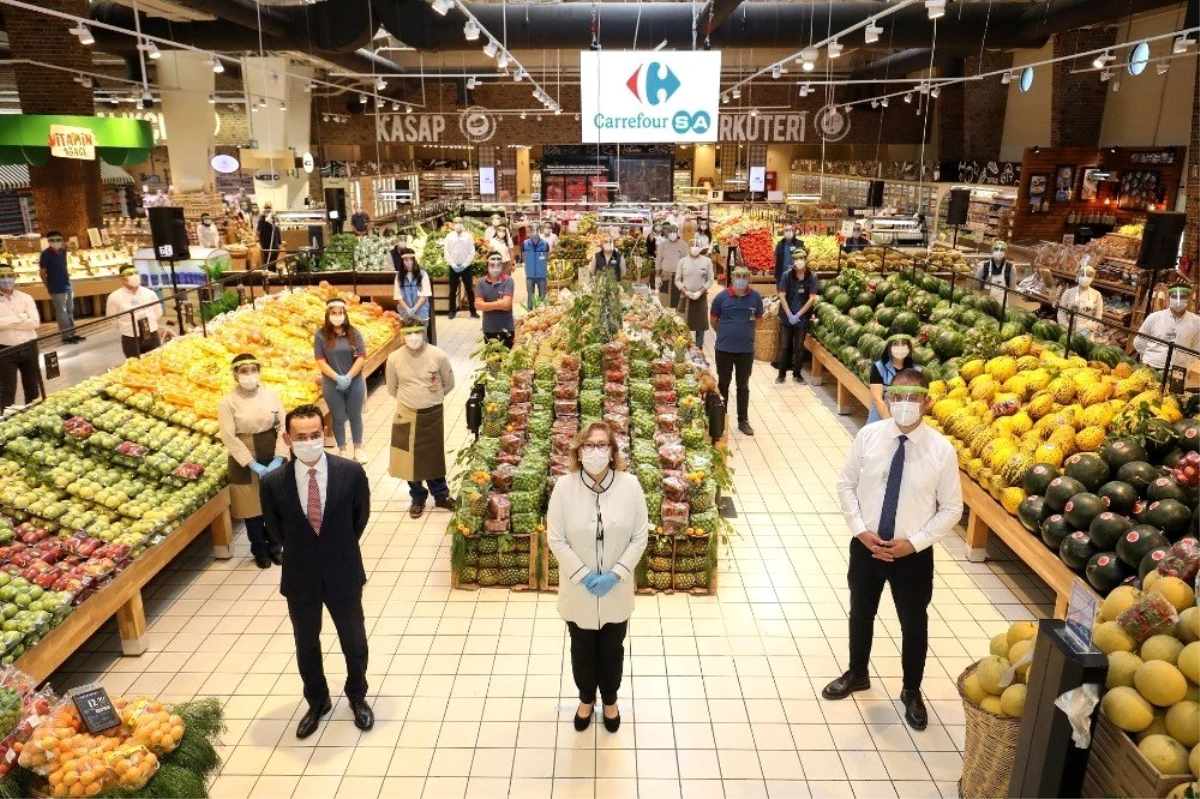 Güler Sabancı\'dan, CarrefourSA çalışanlarına tebrik ziyareti