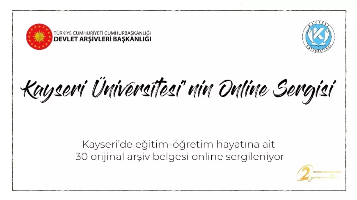 Kayseri Üniversitesi\'nden Online Sergi