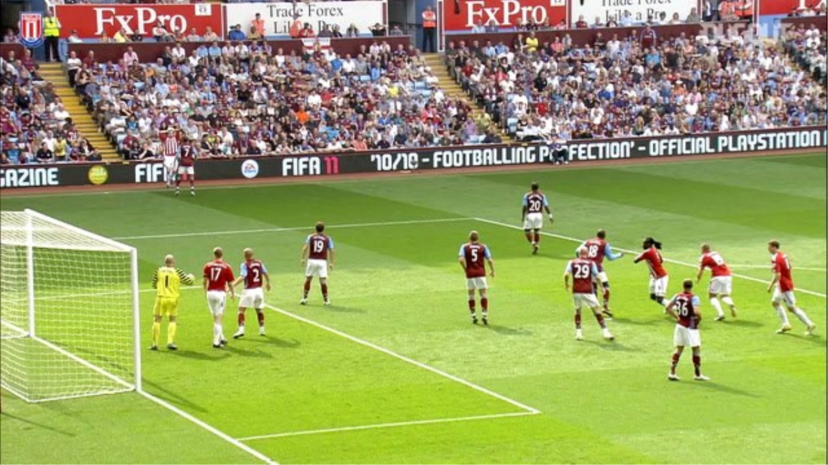 Kenwyne Jones\'un Aston Villa\'ya Attığı Gol
