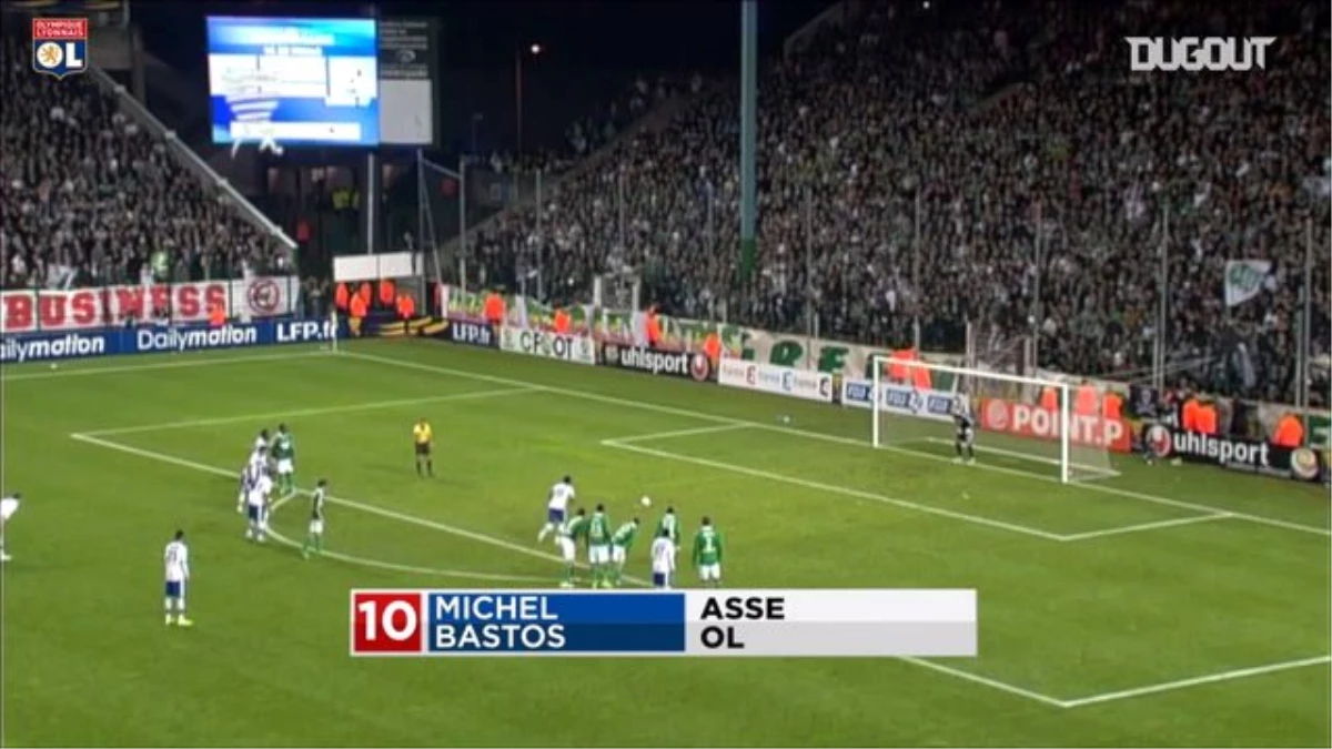 Michel Bastos\'un Lyon Formasıyla Attığı En İyi 10 Gol