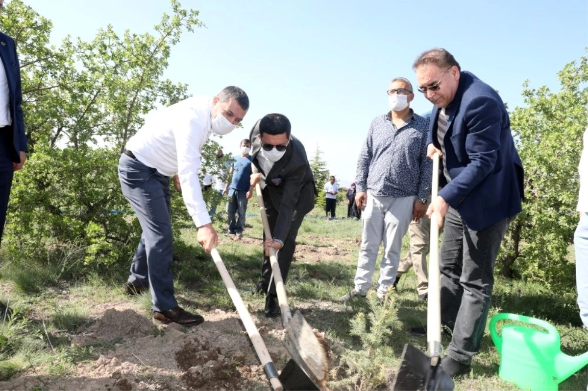 Nevşehir\'de yeni doğan ve vefat edenler için 600 fidan dikildi