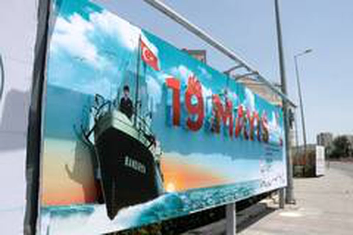 Talas Belediyesi\'nden müthiş 19 Mayıs billboardı