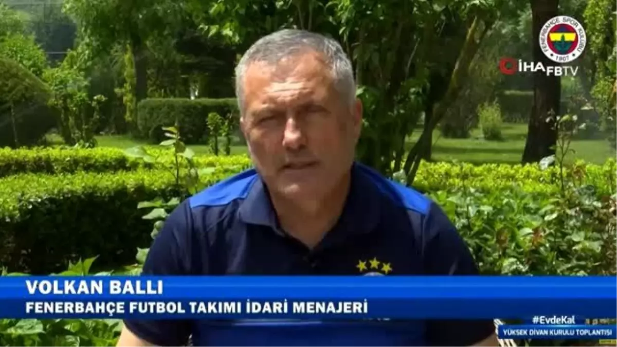 Volkan Ballı: "Lig başlama tarihi kesinleştiği anda toplu halde çalışmalara başlayacağız"