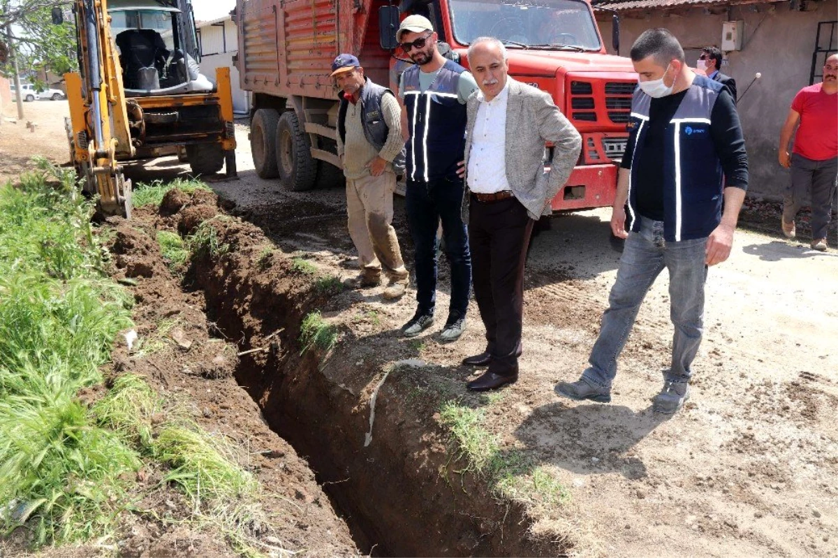 Yenişehir\'in kırsal mahallelerinde doğalgaz çalışmaları sürüyor