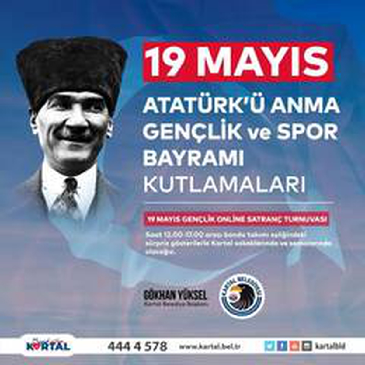 Kartal Belediyesinden 19 Mayıs\'ın 101\'inci Yılına Özel Kutlama