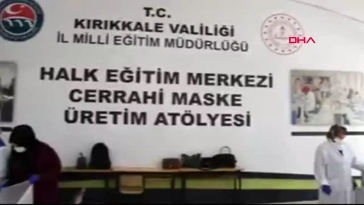 Kırıkkale\'de kurulan tesiste ayda 45 milyon maske üretilecek