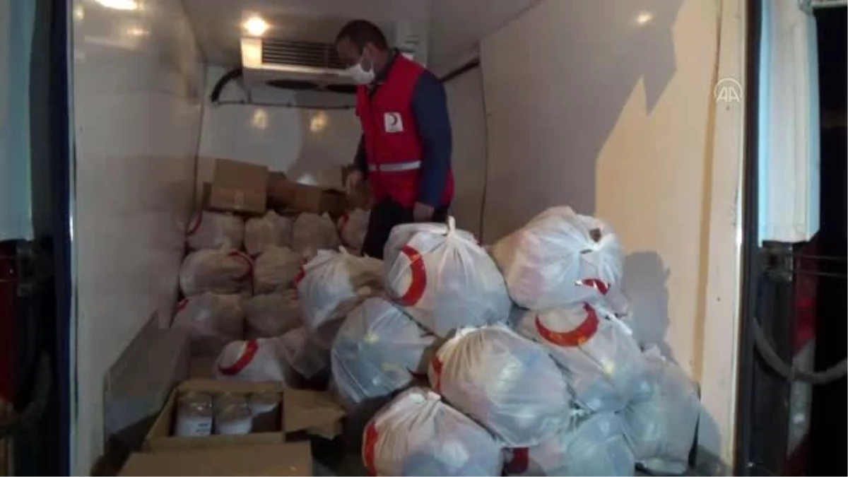 Kızılay 8 bin ihtiyaç sahibine gıda yardımında bulundu