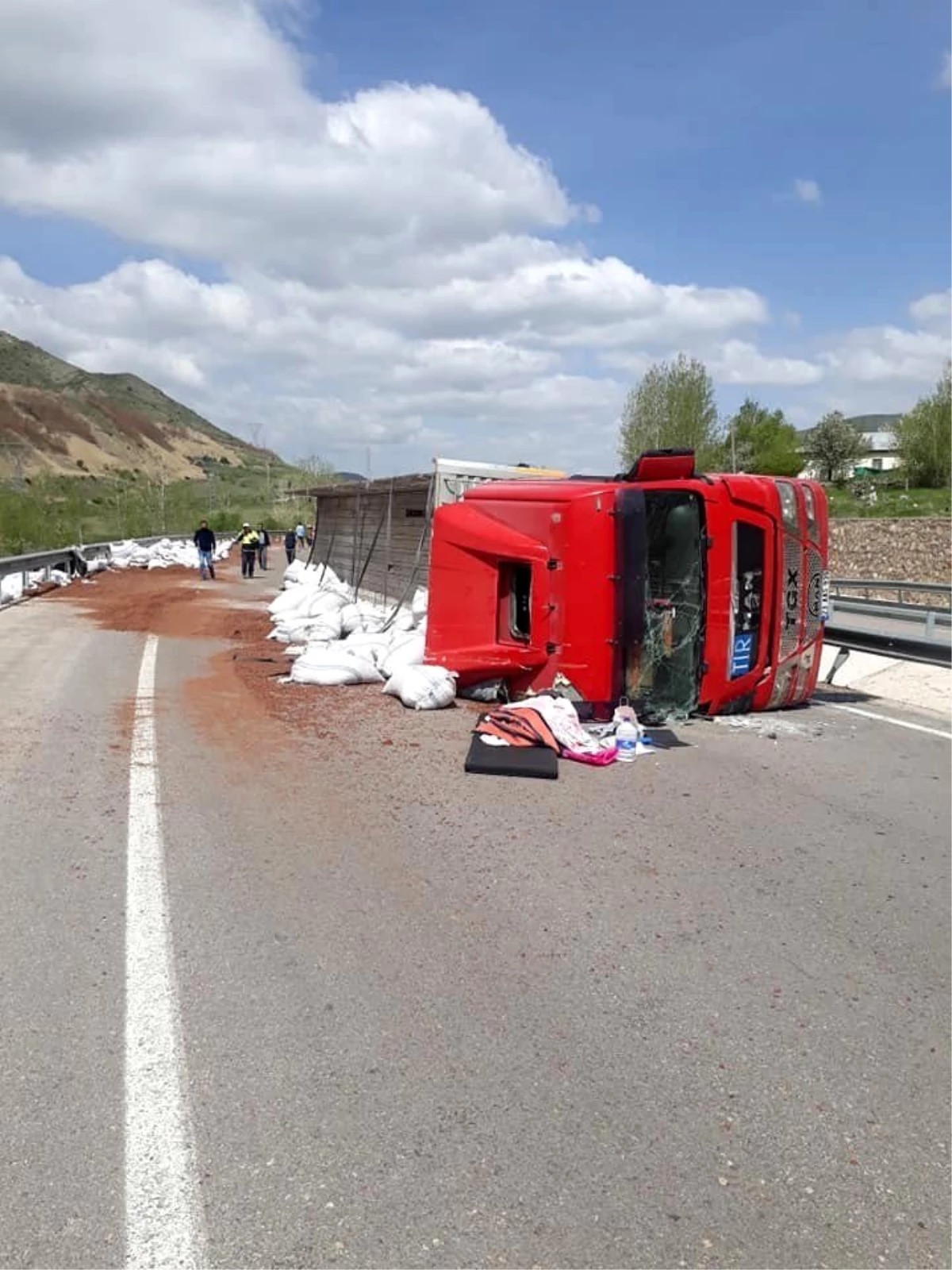 Bayburt\'ta trafik kazası: 1 yaralı